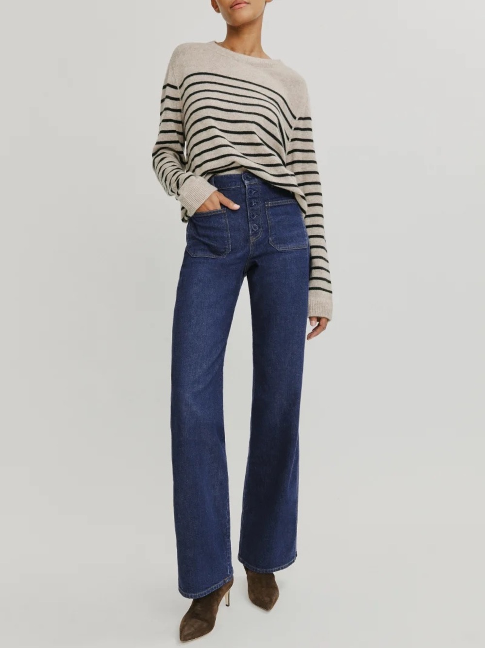 Reformation Jeans Victoria High Rise Wide Leg Size 26